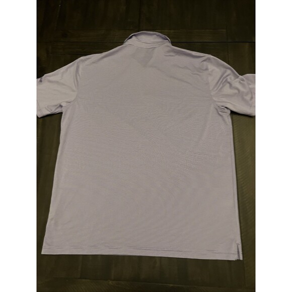 Callaway Polo Shirt Mens XL Purple Opti Dri Golf Stretch Performance - Picture 6 of 6